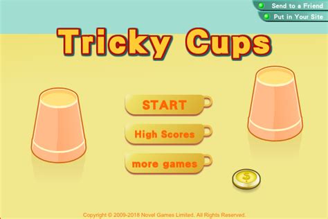 trick games|Tricky Cups .